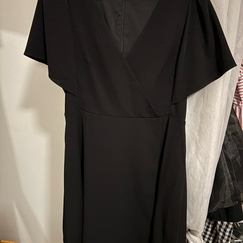 Madewell Elegant Black Mini Dress